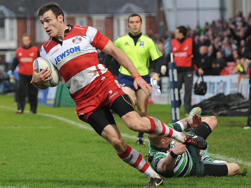 Shane Monahan: Scored four tries for Gloucester