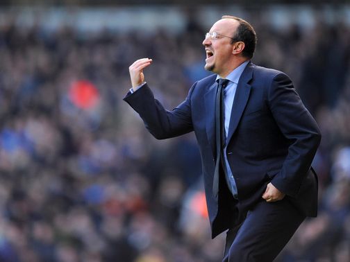 Rafa Benitez: Under pressure at Chelsea