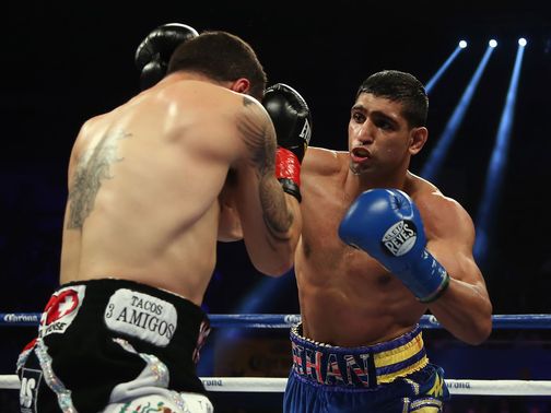 Amir Khan: Returns to action in the UK in Sheffield on April 27