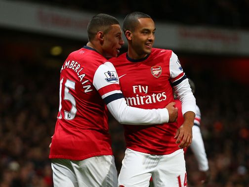 Theo Walcott: Backing from Alex Oxlade-Chamberlain