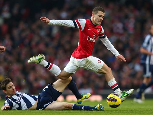 Wilshere: Back in action against West Brom