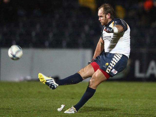 Andy Goode: Two successful kicks for Worcester