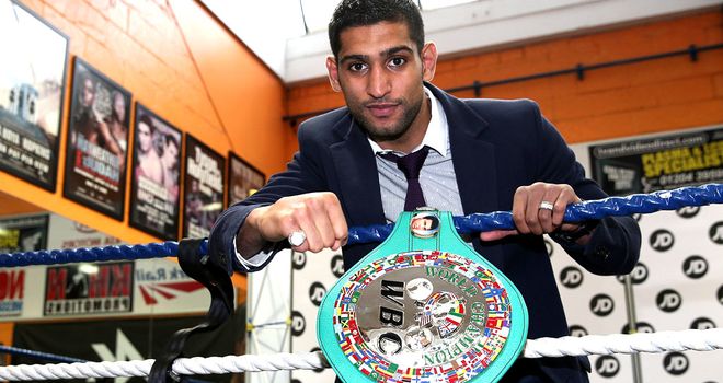 Amir Khan: Has not fought in UK since he defeated Paul McCloskey in 2011