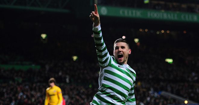 Gary Hooper: Has been in good form for Celtic this season