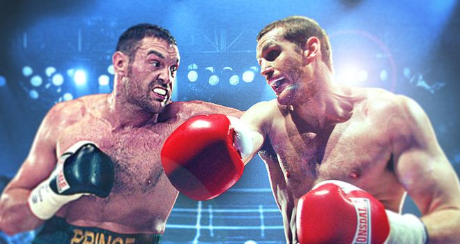 Heavyweights: Tyson Fury has publicly challenged David Price in the past