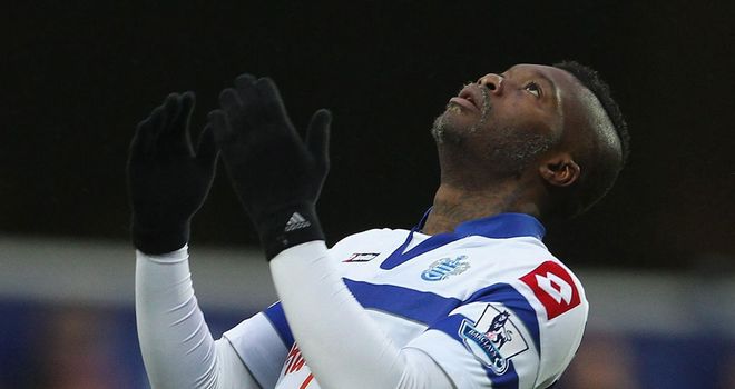 Djibril Cisse: His fourth of the season was not enough for QPR