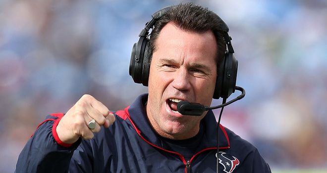 Gary Kubiak: Back at work with Houston Texans