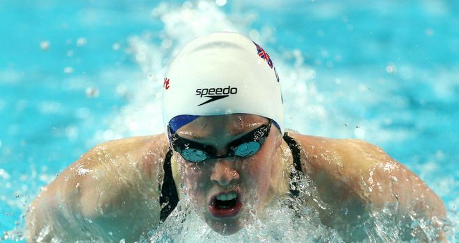 Hannah Miley: won in four minutes 23.14 seconds, a championship record