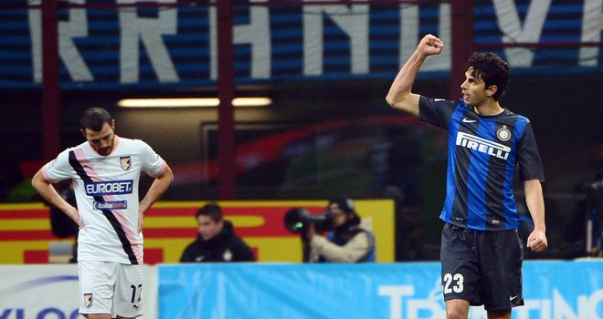 Woe for Palermo as Inter win.