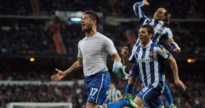 Juan Albin earns Espanyol a late point
