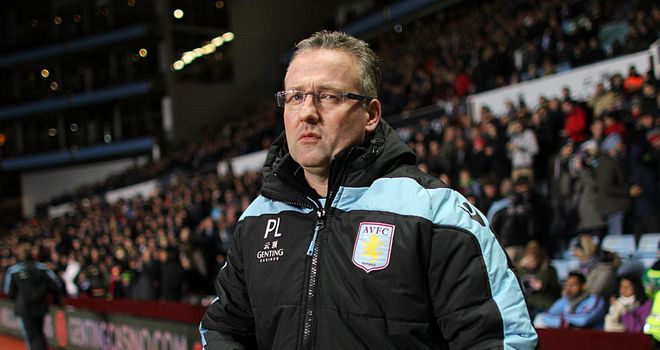 Paul Lambert: Has taken full responsibility for Aston Villa's troubles