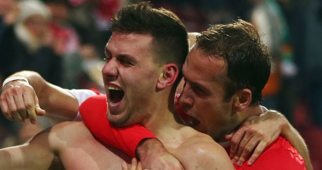 Adam Szalai netted Mainz's late winner