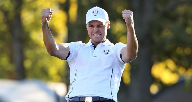Martin Kaymer: Holed the decisive putt for Europe at Medinah