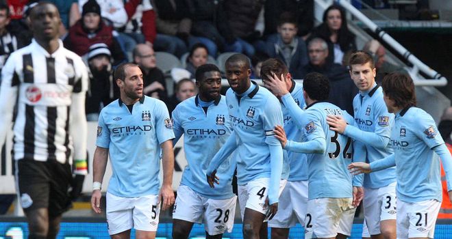 Manchester City were in ruthless mood as they bounced back at Newcastle
