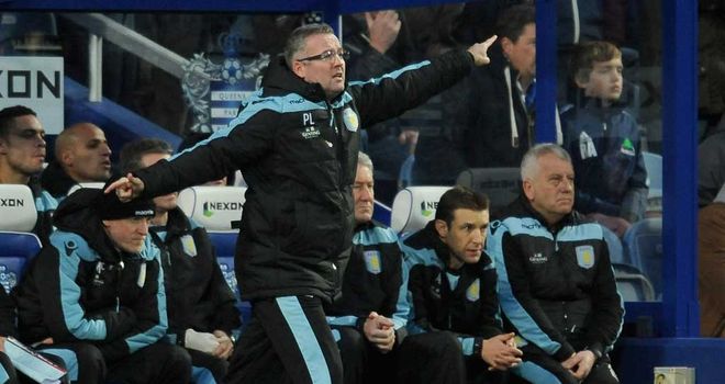 Paul Lambert: Boss pleased with progress being made at Aston Villa