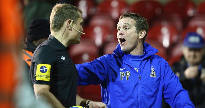 Phil Parkinson: Felt penalty call was harsh