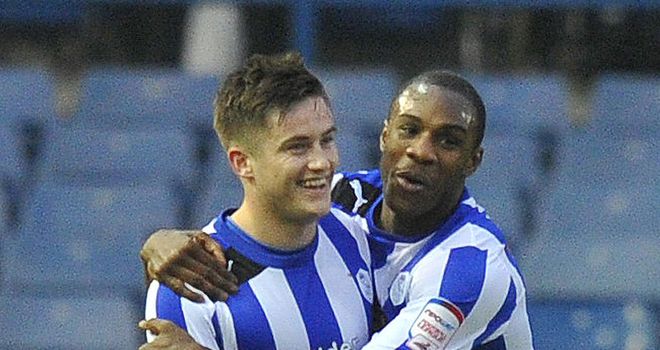 Michail Antonio (R): On target for Sheffield Wednesday