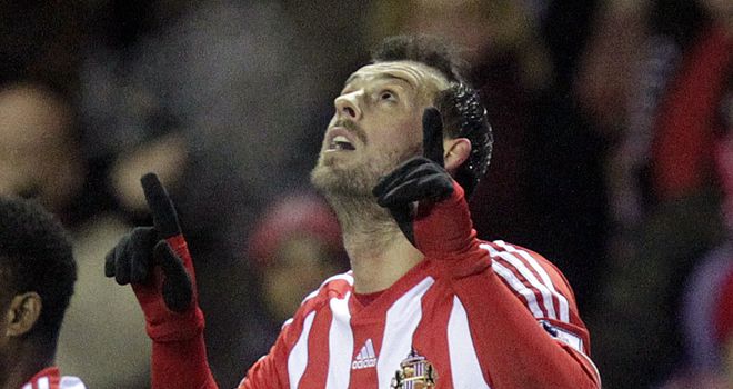Steven Fletcher: Scored twice for Sunderland