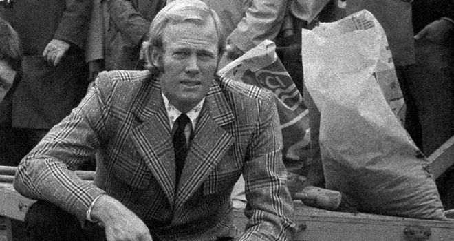 Tony Greig at Headingley in 1975