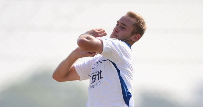 Stuart Broad: Fitness boost for England