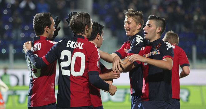 Cagliari: Will play Juventus at Parma's ground on Friday night
