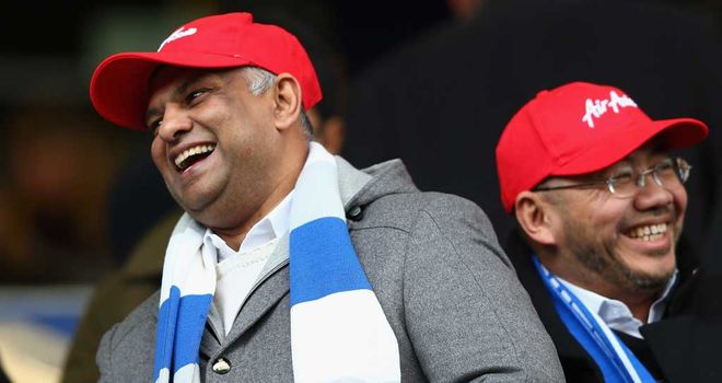Tony Fernandes: In the stands for QPR's first win of season