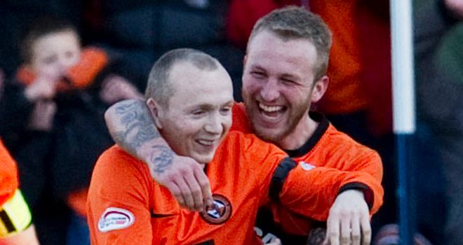 Willo Flood: Enjoying his football at Dundee United