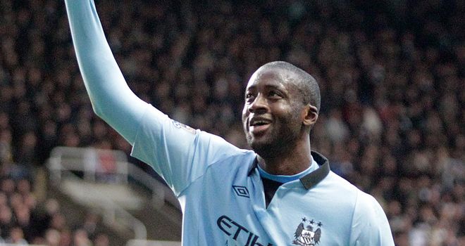 Yaya Toure: A key figure in Manchester City's title win.