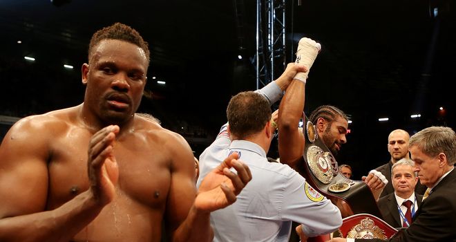 Dereck Chisora: Beaten by David Haye in a Luxembourg-sanctioned fight