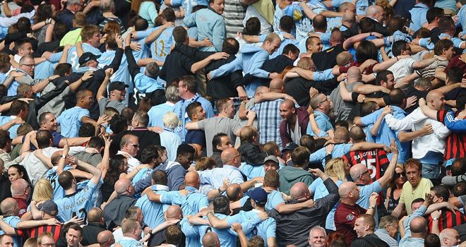 Some Manchester City fans may be standing at the Etihad soon