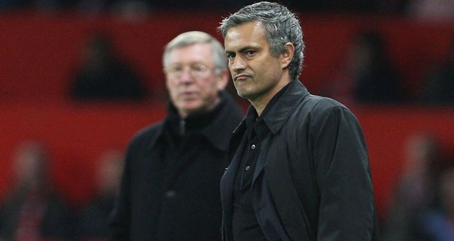 Jose Mourinho: The Real Madrid boss will take on old rival and friend Sir Alex Ferguson