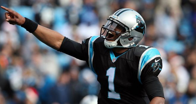 Cam Newton: threw for 171 yards and a touchdown and ran for 60 yards and another score