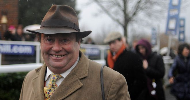 Nicky Henderson: Still has two runners in the Super Saturday Chase