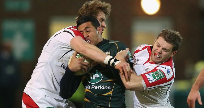 Saints crashed into a powerful Ulster side on Saturday
