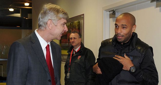 Arsene Wenger and Thierry Henry: Second reunion still a possibility