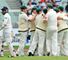 Mahela Jayawardene walks off after being dismissed