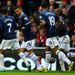 Spurs are level on 48 minutes! Carlos Cuellar flicks a header into his own goal from a Kyle Walker free-kick.