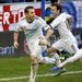 The ball ricochets around the Everton penalty area before Lampard pops up again to give Chelsea a 2-1 win.