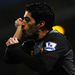 Luis Suarez celebrates scoring Liverpool's opener.