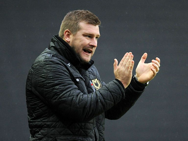 Karl Robinson: Goaded by Brentford fans