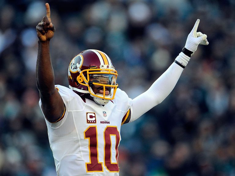 Robert Griffin III: Helped Washington Redskins to victory