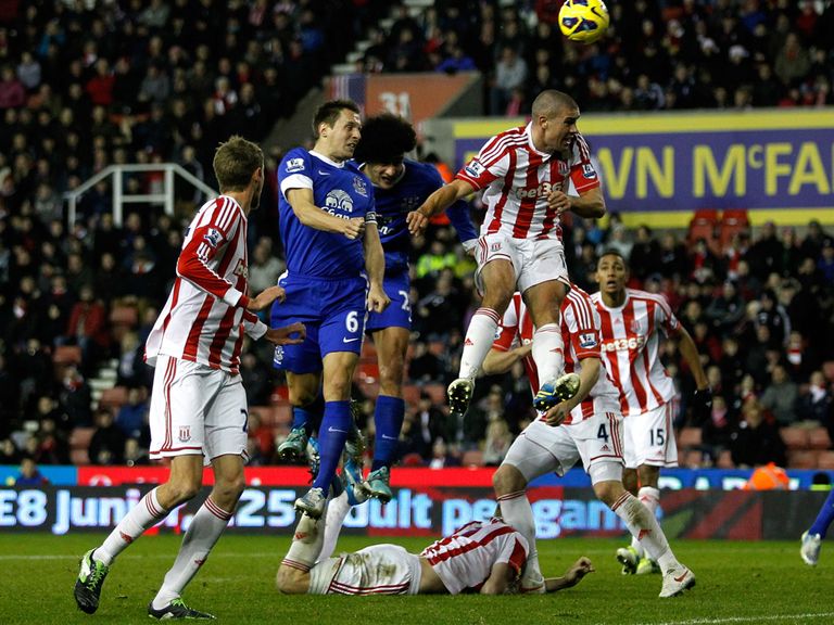 Shawcross is left floored after the incident with Fellaini