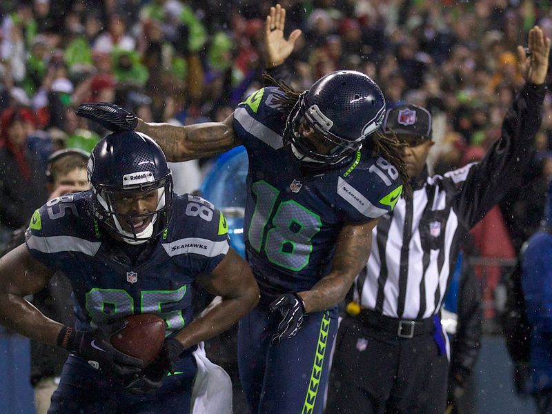The Seahawks booked a play-off spot after a stunning win over the 49ers on Sunday night