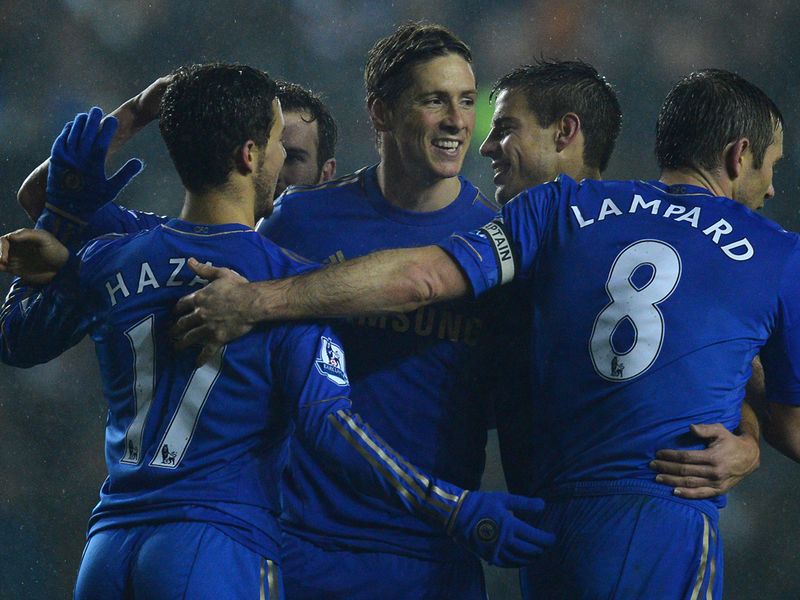 A strike from Fernando Torres sealed a 5-1 win and a spot in the semi-finals.