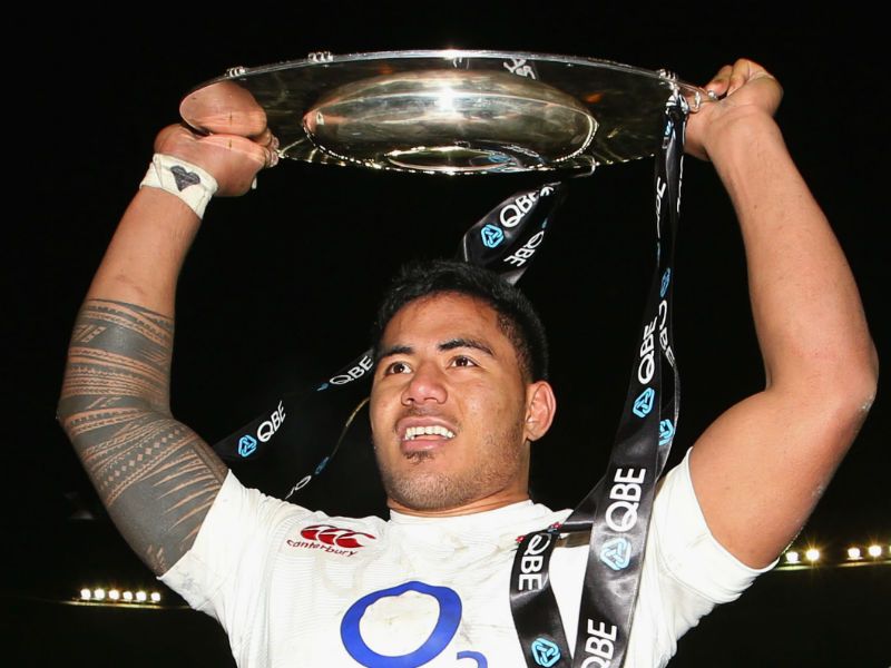 ...and lifts the Sir Edmund Hillary Shield after their first victory over the All Blacks for nine years
