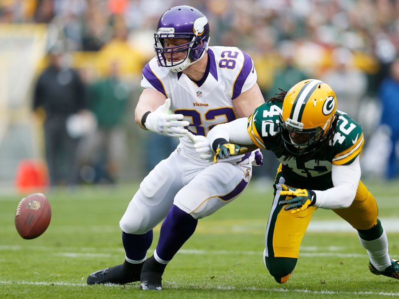 Morgan Burnett's two interceptions helped Green Bay triumph over Minnesota at Lambeau Field