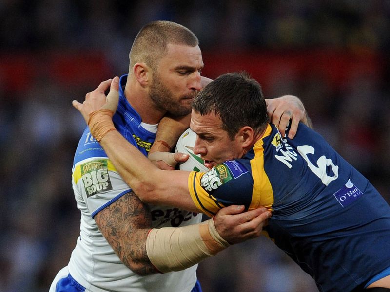 Paul Wood suffered a ruptured testicle in Warrington's Grand Final defeat