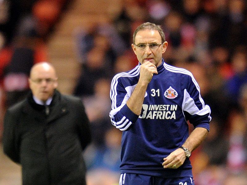 Martin O'Neill is hoping for a victory to back up his claim that he is the right man for the Black Cats