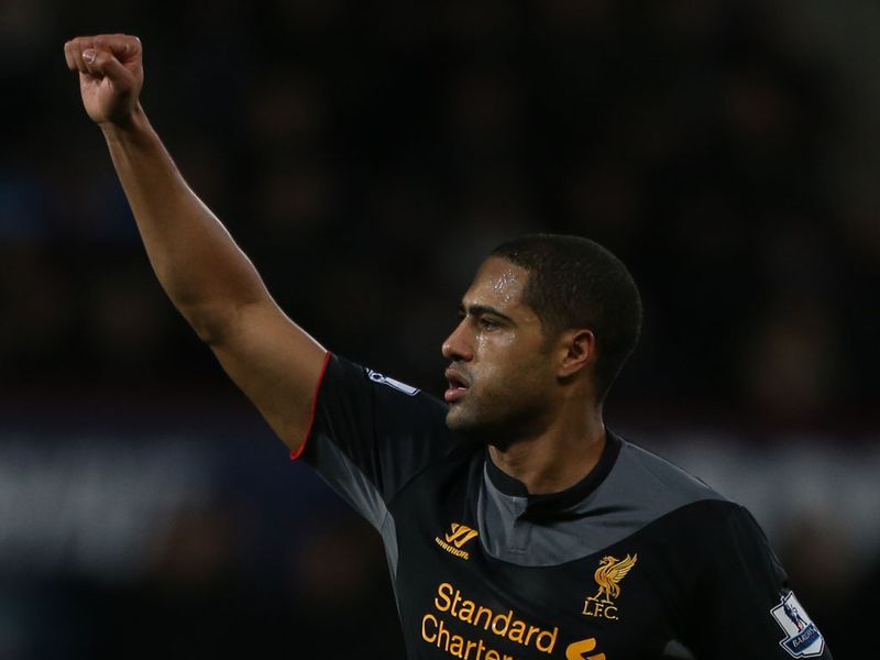 Glen Johnson does likewise after giving Liverpool the lead at West Ham