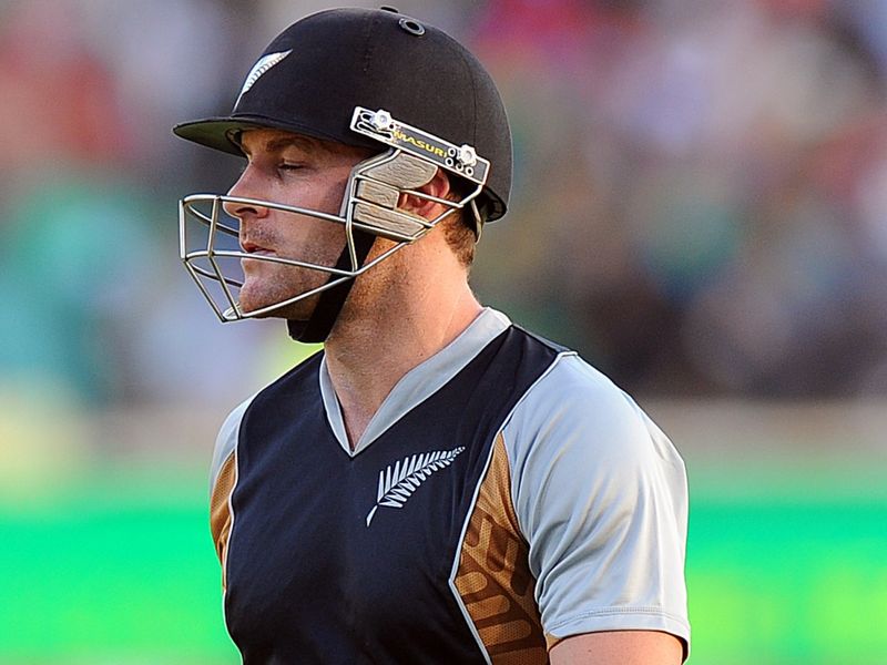 Brendon McCullum only scored six.